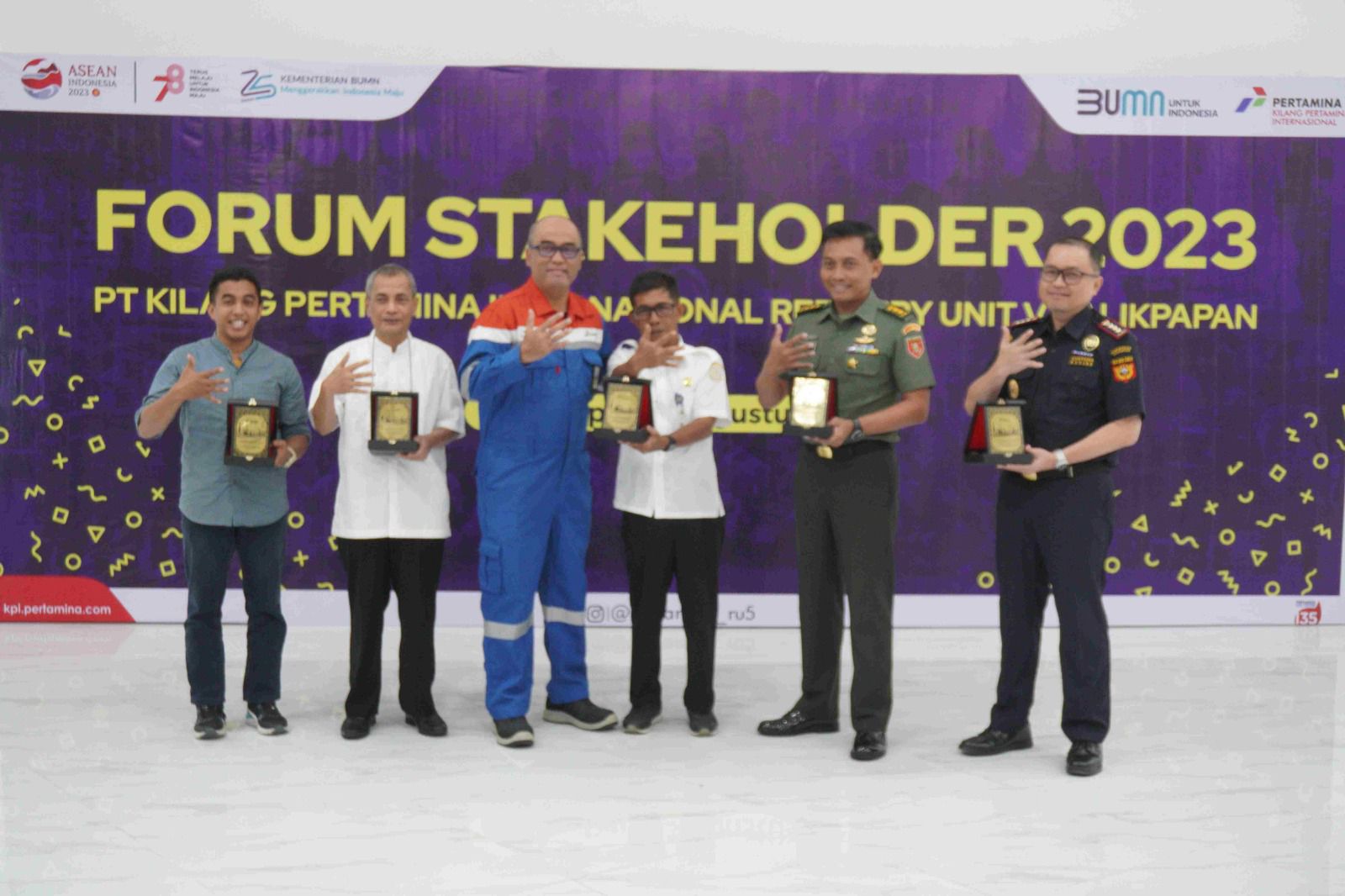 PT Kilang Pertamina Unit Balikpapan saat menggelar forum stakeholder 2023.
