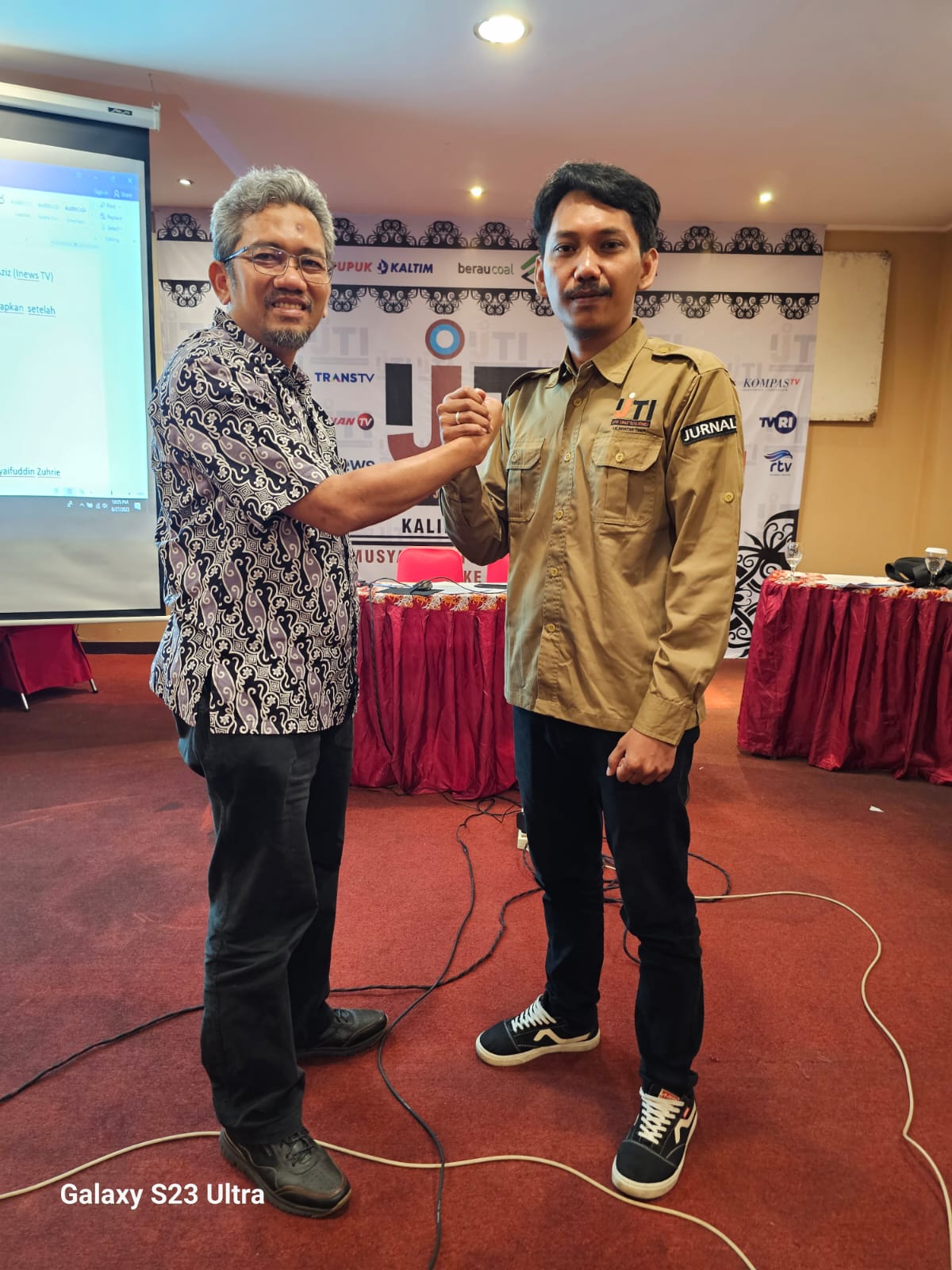 Arditya Abdul Azis terpilih secara aklamasi sebagai Ketua IJTI Kaltim periode 2023-2027