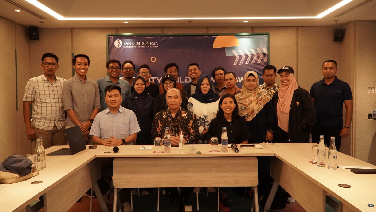 KPw BI Balikpapan saat menggelar capacity Building di Bali.