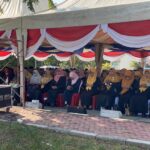 Upacara Peringatan Hari Pahlawan di Halaman Kantor Bupati PPU, Jumat (10/11/2023).