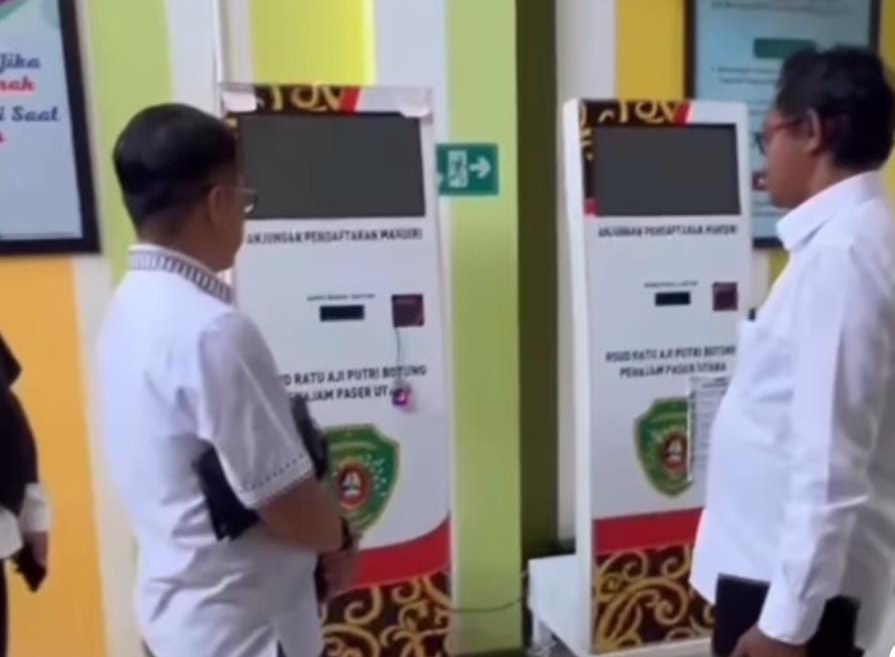Ketua DPRD PPU saat lakukan sidak ke RSUD Ratu Aji Putri Botung (RAPB) PPU.