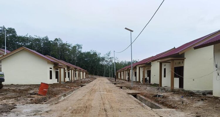 perumahan relokasi korban longsor desa telemow