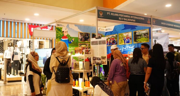 PT KPI Unit Balikpapan menampilkan berbagai inovasi berkelanjutan dan inisiatif hijau dalam acara bergengsi Indonesia Climate Change Expo & Forum (ICCEF) 2024 di BSB.