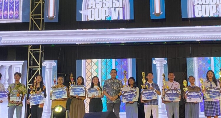 Andi Saat Menghadiri Malam Puncak Assisi Cup VI 2024 di Convention Hall Samarinda pada (11/10).(dok.metroikn/Ra)