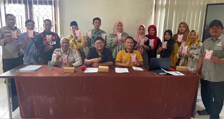 Peluncuran aplikasi Pelita Kariangau dihadiri seluruh Ketua RT se-Kariangau belum lama ini.