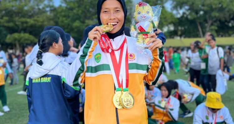 Atlet Hockey Outdoor Beregu Putri, Sri Norma Yunita (Istimewa).