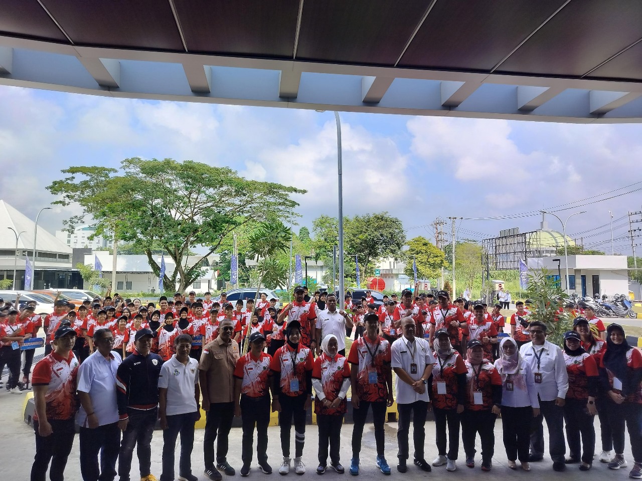 Pembukaan Training Canter Pra Popnas Zona 4.