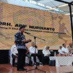 drh. Arief Murdiyatno saat wakili Pj. Gubernur Kaltim Membuka Acara Kejuaraan 3x3 Basket.