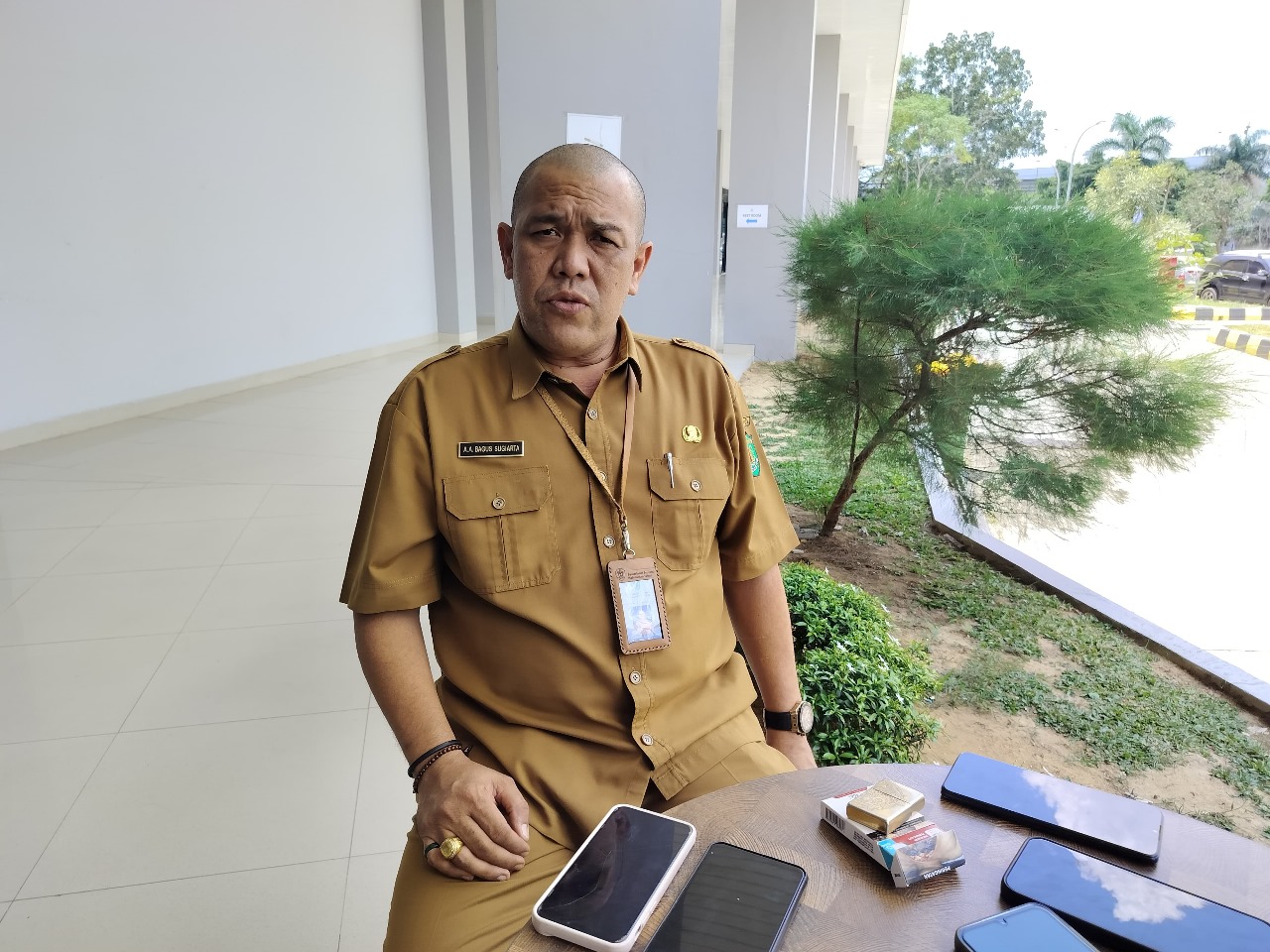 Kepala Bidang Pembudayaan Olahraga Dispora Kaltim, Bagus Saputra Sugiarta.
