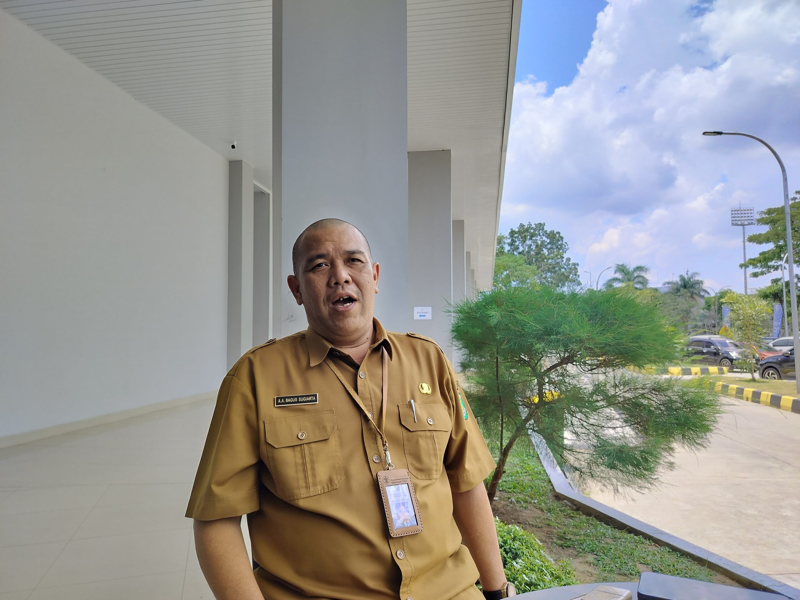 Kepala Bidang Pembudayaan Olahraga Dispora Kaltim, Bagus Saputra Sugiarta.
