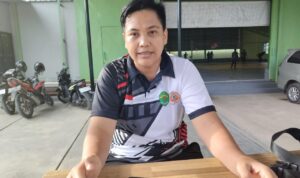 Pelatih Akademi Bola Voli Dispora Kaltim, Anisa Mayasari.