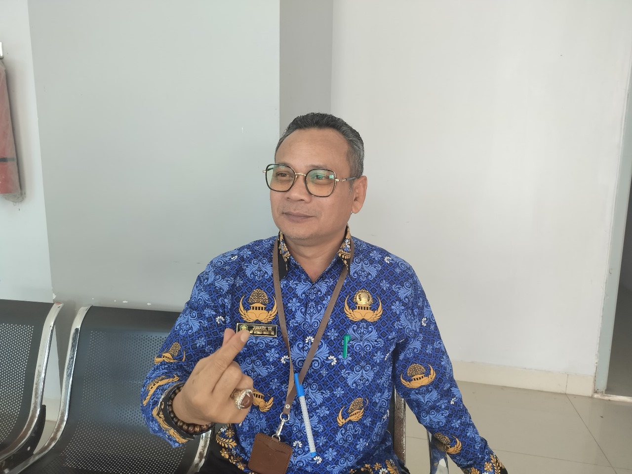 Kepala UPTD Prasarana Olahraga Dispora Kaltim, Junaidi.