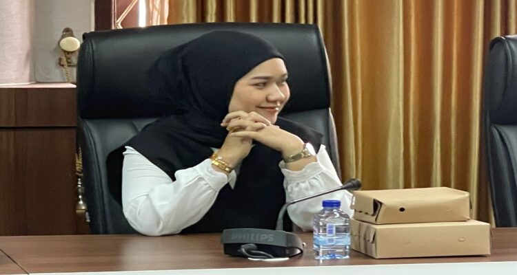 Anggota DPRD Berau, Oktavia.