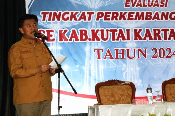 Pemerintah Kabupaten Kutai Kartanegara (Kukar) menggelar acara Evaluasi Perkembangan Desa se-Kabupaten Kukar di Gedung Putri Karang Melenu, Desa Teluk Dalam, Tenggarong Seberang, Rabu (13/11/2024). (ist)